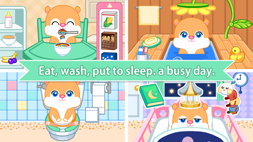Baby Care : Hamky (hamster) - عکس بازی موبایلی اندروید