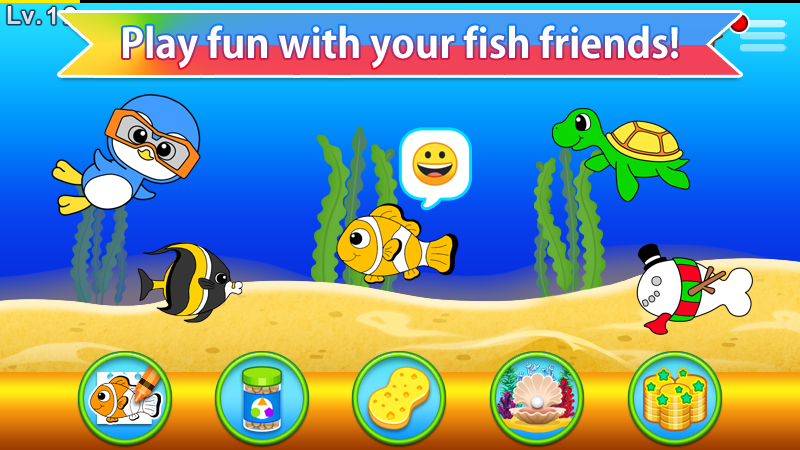 Sketch World : Aquarium - عکس بازی موبایلی اندروید
