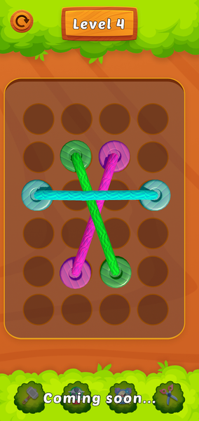 Rope Tangle Puzzle - Gameplay image of android game