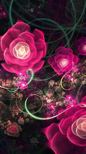 Roses Live Wallpaper - Image screenshot of android app
