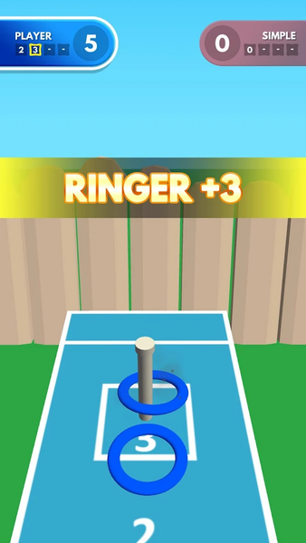 Ring Toss League - Gameplay image of android game