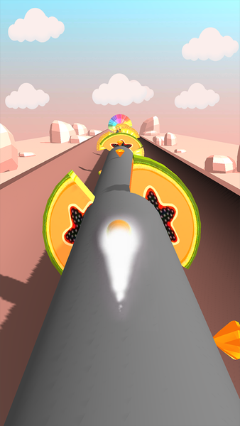 Rotate Road 3D Game - Gameplay image of android game