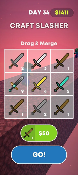Craft Slasher - عکس بازی موبایلی اندروید