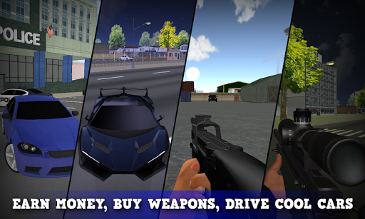 Justice Rivals 3 Cops&Robbers - Gameplay image of android game