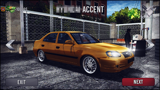 Accent Drift & Driving Simulator - Gameplay image of android game