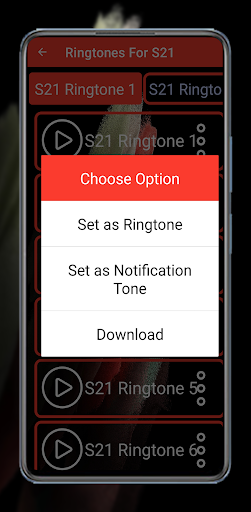 Ringtones For Samsung Galaxy - عکس برنامه موبایلی اندروید