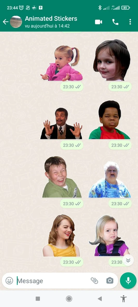 Memes Stickers WASticker - Image screenshot of android app