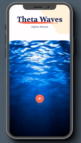 Theta Waves - Alpha Waves - عکس برنامه موبایلی اندروید