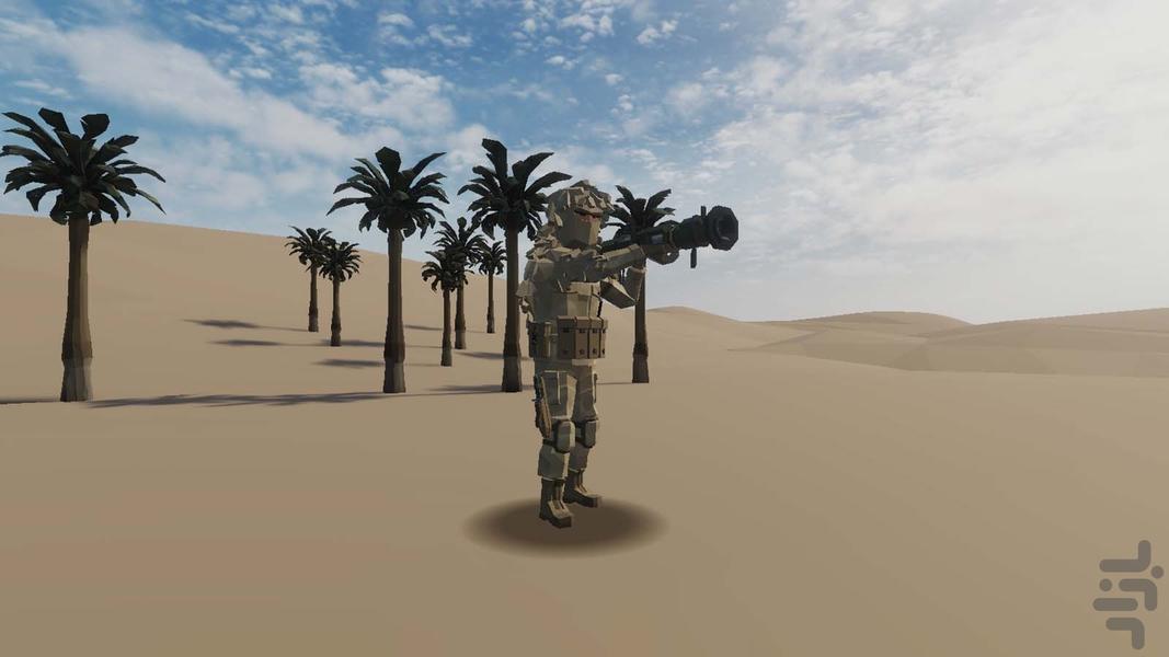 جنگ رمضان - Gameplay image of android game