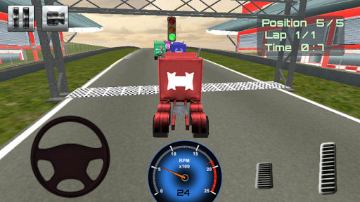 Truck Drive Racing Real - عکس بازی موبایلی اندروید