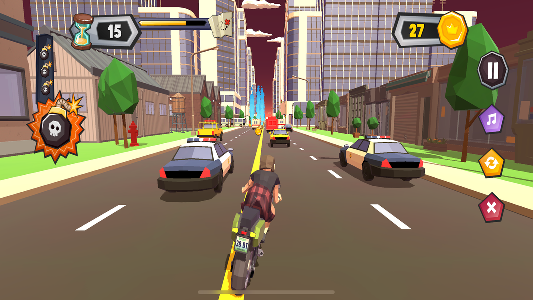 Race Traffic Moto RTX Rider - عکس بازی موبایلی اندروید