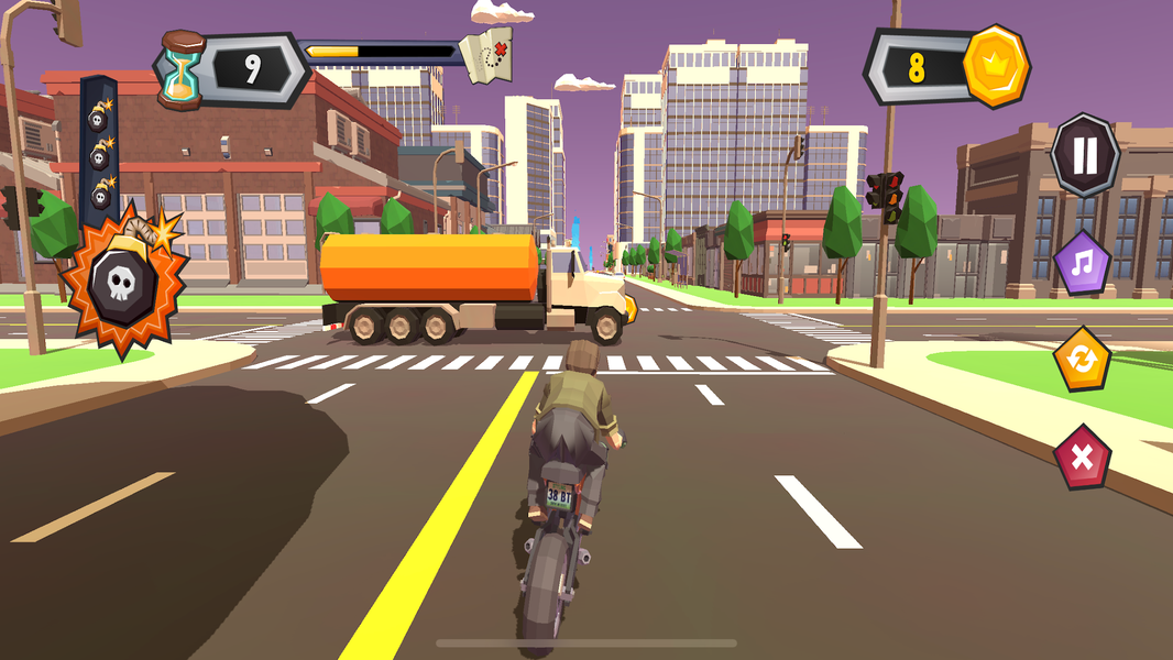 Race Traffic Moto RTX Rider - عکس بازی موبایلی اندروید