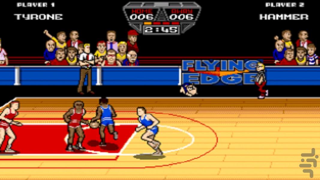 نوین  رقابت های بسکتبال - Gameplay image of android game