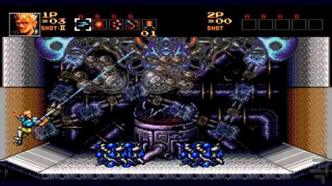 Contra - Hard Corps - Gameplay image of android game