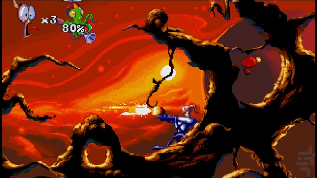 Earthworm Jim 2 - Gameplay image of android game