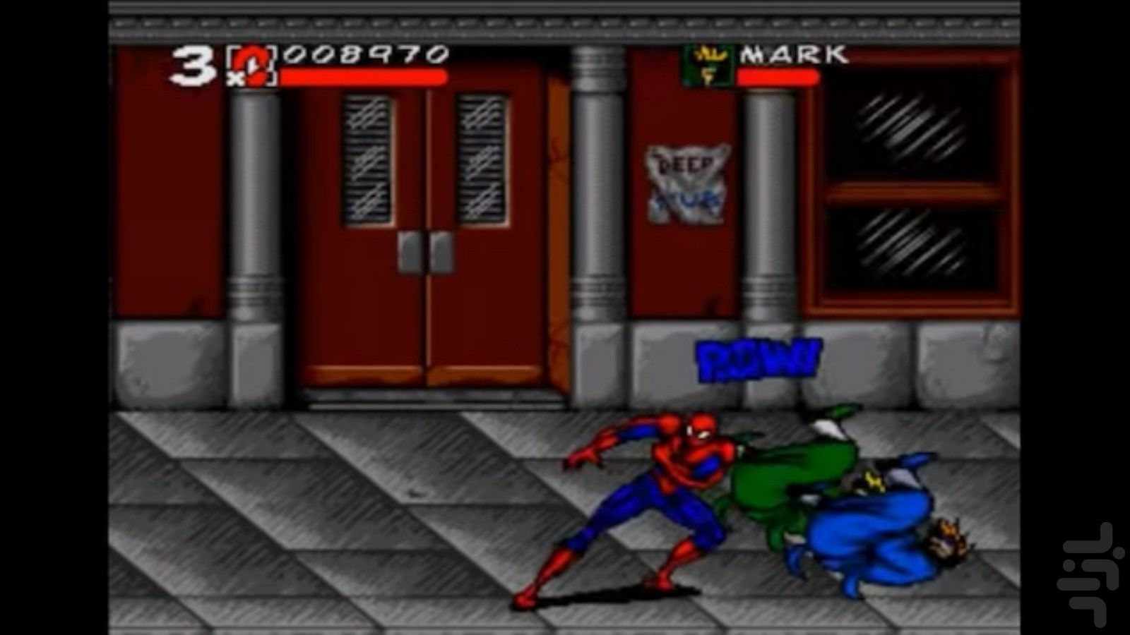 SNES Spider-Man Maximum online Carnage