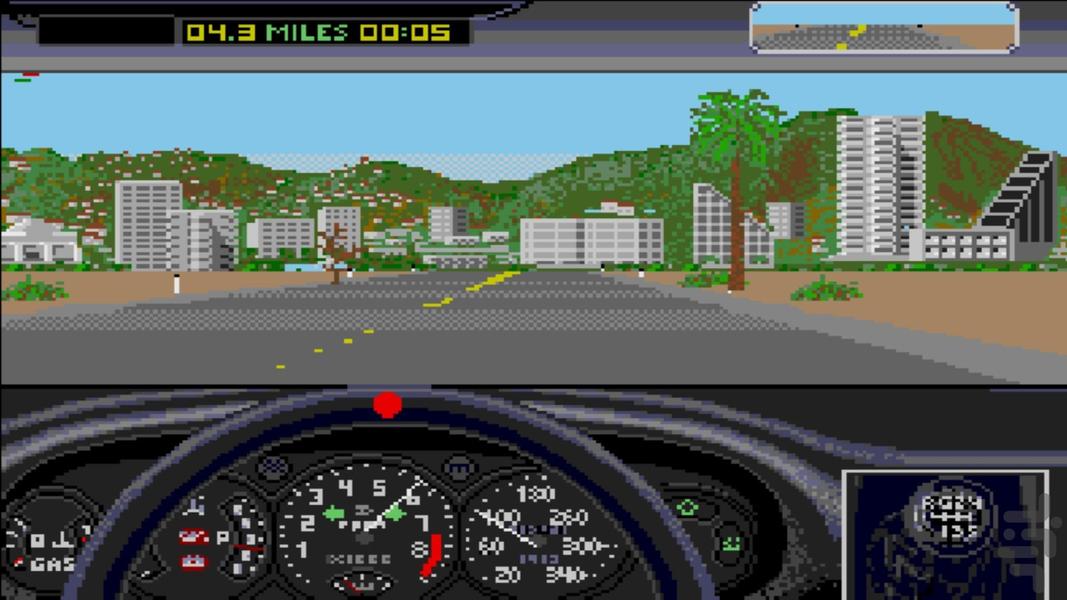مدرن دوئل آزمایش راننده ۲ - عکس بازی موبایلی اندروید