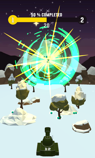 Cannon Balls Fire Blast: Shoot - Gameplay image of android game