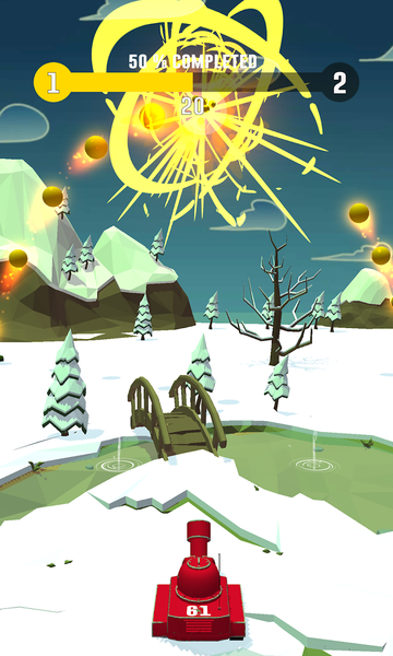 Cannon Balls Fire Blast: Shoot - Gameplay image of android game