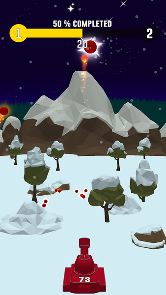 Cannon Balls Fire Blast: Shoot - Gameplay image of android game