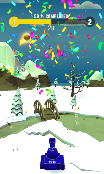Cannon Balls Fire Blast: Shoot - Gameplay image of android game