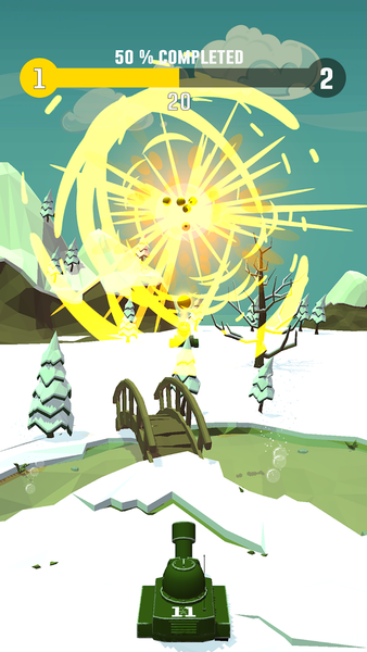 Cannon Balls Fire Blast: Shoot - Gameplay image of android game