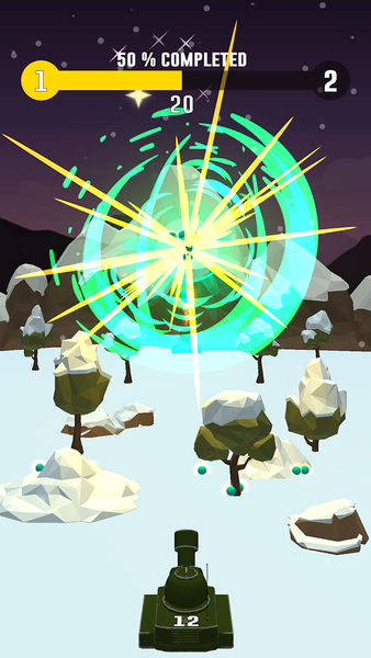 Cannon Balls Fire Blast: Shoot - Gameplay image of android game