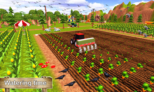 Tractor Sim ۳D: Farming Games - عکس بازی موبایلی اندروید