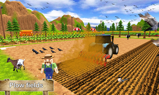 Tractor Sim ۳D: Farming Games - عکس بازی موبایلی اندروید