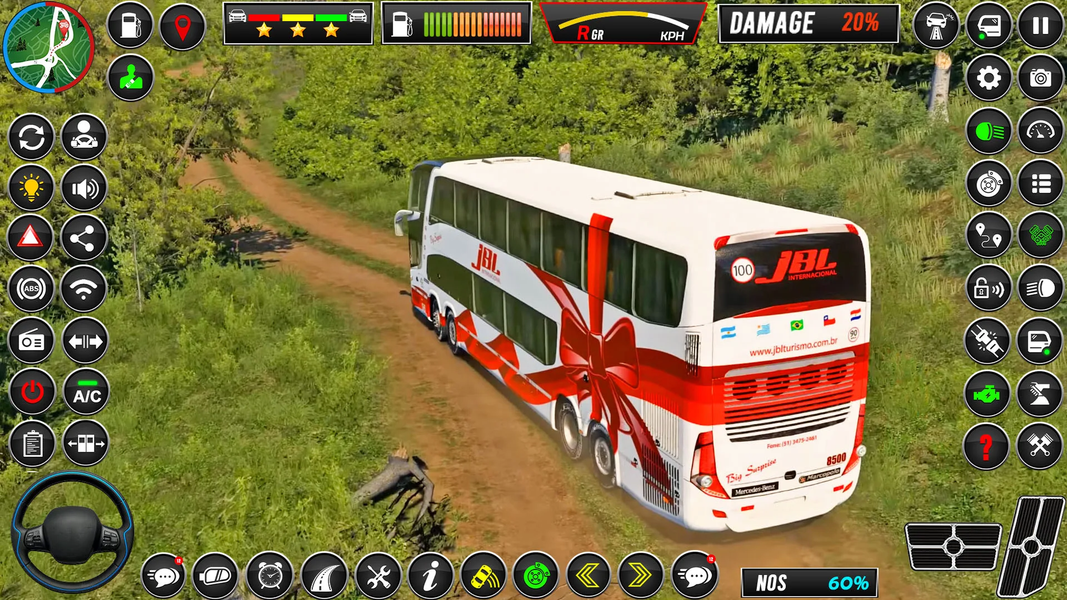 City Bus Coach Driving Games - Gameplay image of android game