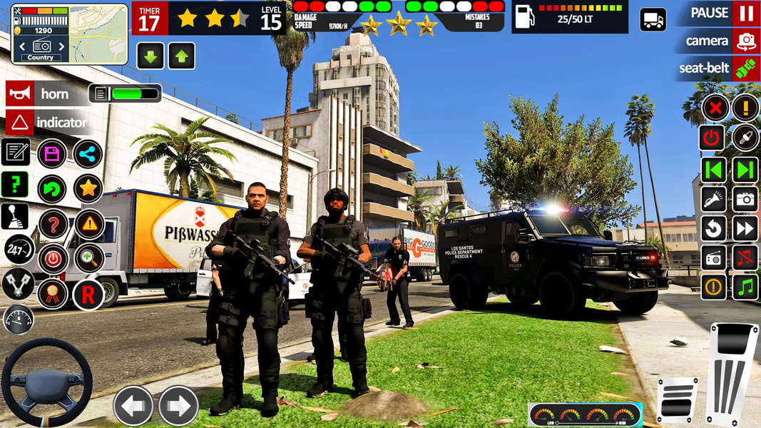 US Police Car Games Simulator - عکس بازی موبایلی اندروید