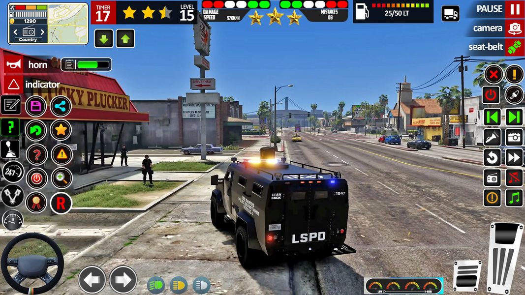 US Police Car Games Simulator - عکس بازی موبایلی اندروید