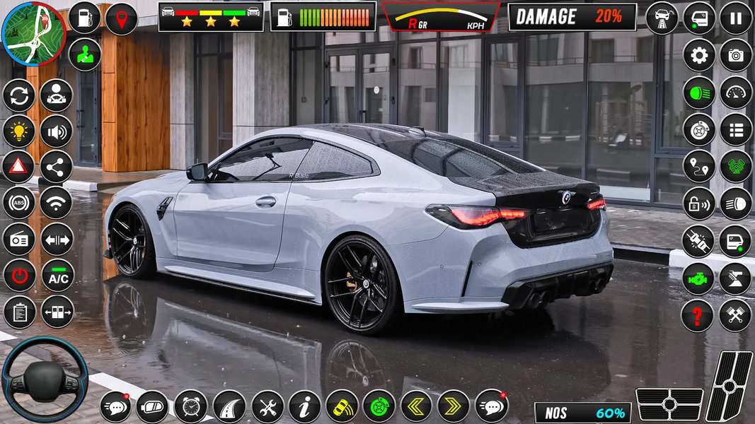 School Car Driver 3D Game - Gameplay image of android game