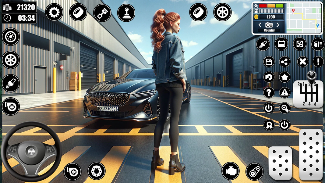 Car Driving School Car Games ۲ - عکس بازی موبایلی اندروید