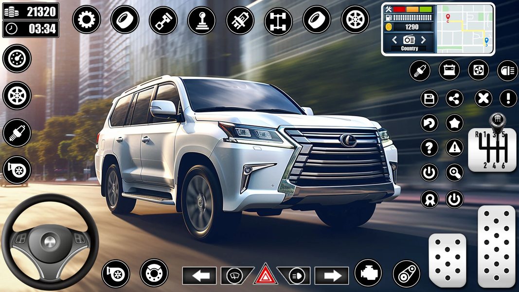 Car Driving School Car Games ۲ - عکس بازی موبایلی اندروید