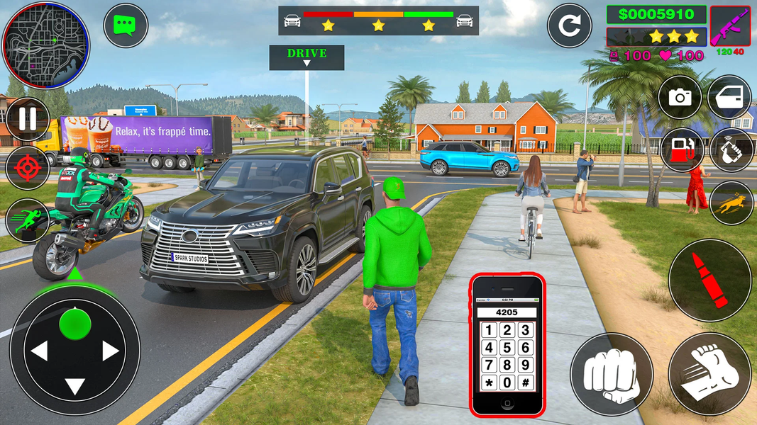 Mafia City Crime Simulator ۳D - عکس بازی موبایلی اندروید