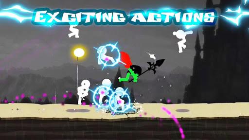 Stickman The Flash - Gameplay image of android game