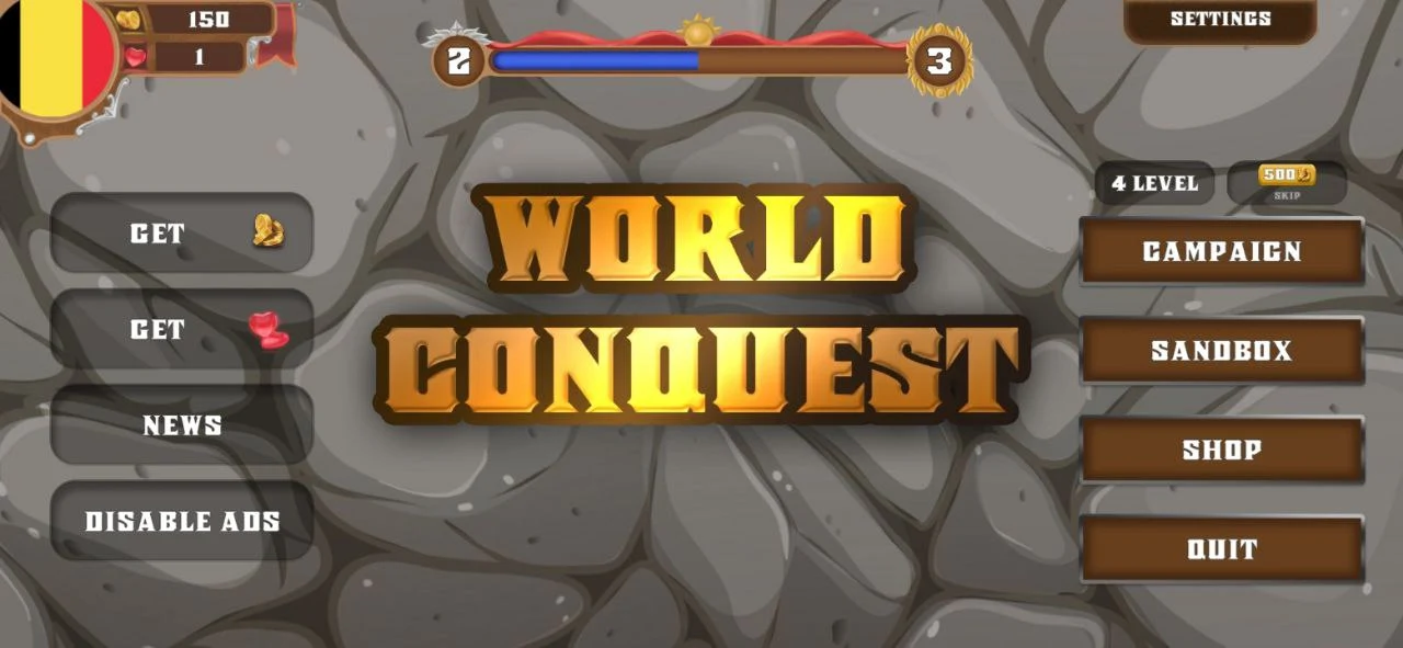 World conquest: Europe 1812 - Gameplay image of android game