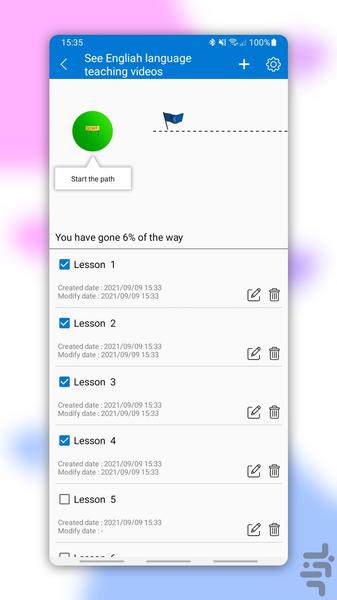 برنامه ریزی اهداف -  Mypath - عکس برنامه موبایلی اندروید