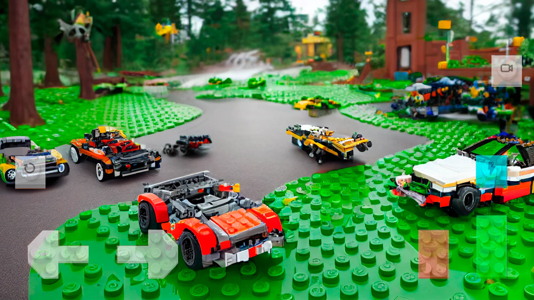 Block Car Wars Brick Car Crash - Gameplay image of android game