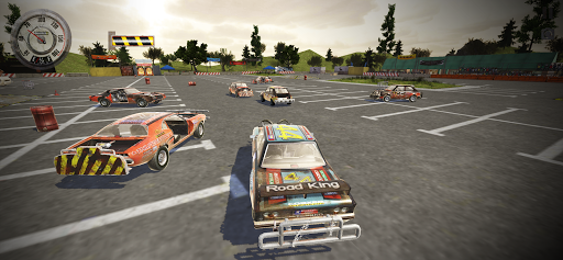 Derby Forever Online Wreck Car - Gameplay image of android game