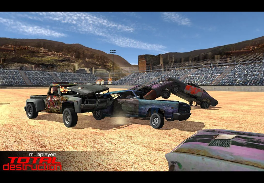 Total Destruction Derby Online - عکس بازی موبایلی اندروید