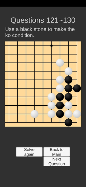 Go Game Lesson (Tsumego) - Gameplay image of android game