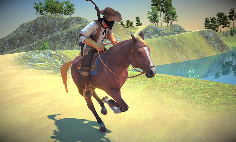 Horse Riding Simulator Games - Gameplay image of android game