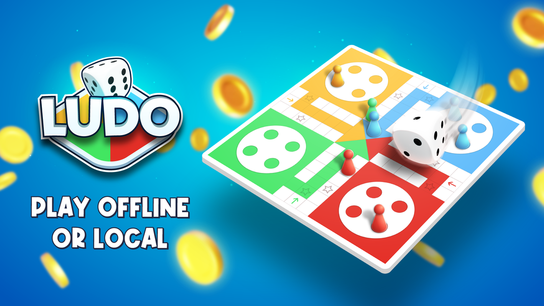 Ludo - Offline Board Game - عکس برنامه موبایلی اندروید