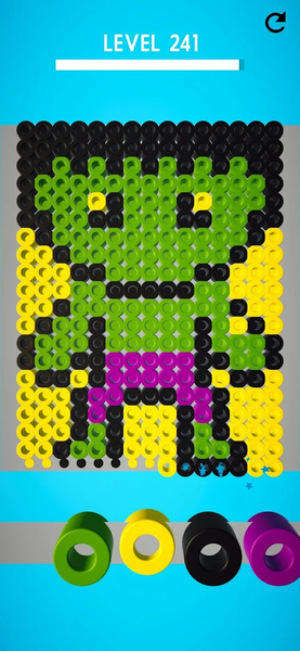 Hama Beads: Colorful Puzzles - Gameplay image of android game