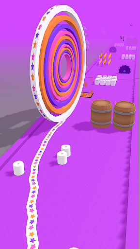 Rolly Paper -Toilet Paper Game - عکس برنامه موبایلی اندروید