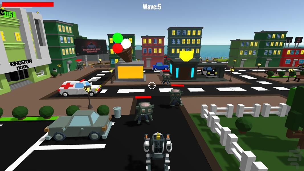 گربه ویرانگر - Gameplay image of android game