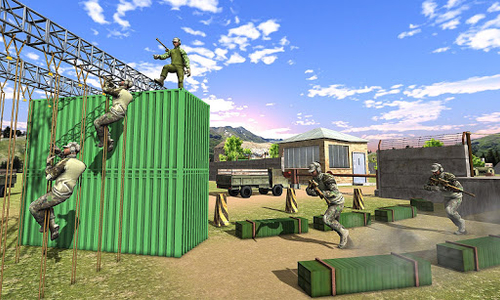 US Army Training Camp: Commando Course 2018 - عکس بازی موبایلی اندروید