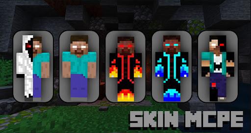 Herobrine Skins for Minecraft - Image screenshot of android app